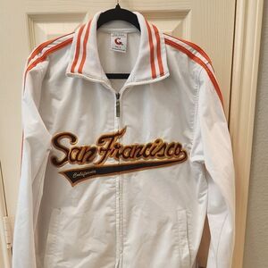 San Francisco Giants By‎ Gogofleece Jacket Full Zip Size Large